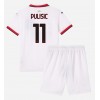 AC Milan Christian Pulisic #11 Auswärtstrikot 2024-25 Kurzarm (+ kurze hosen)